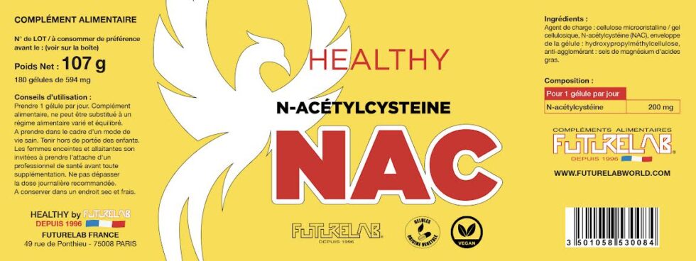 NAC N acétylcystéine Top Physique