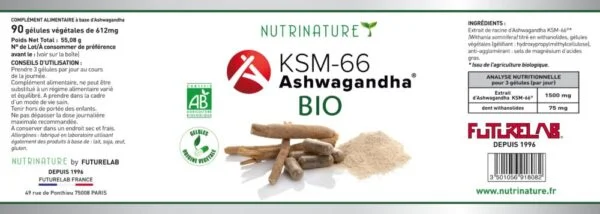 ASHWAGANDHA BIO  KSM66