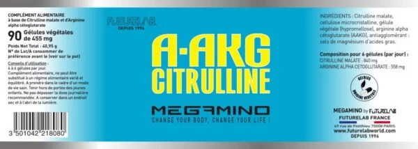 A-AKG-CITRULLINE           200 gélules végétales